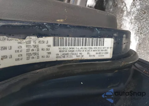 2001 Jeep Grand Cherokee Laredo из США, поврежденный, VIN 1J4GX48S11C541012